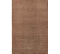 The Rugs Uni Colours Modern Plain Rug Short Pile Polypropylene Area Rug In Brown