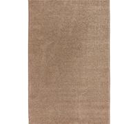 Modern Plain Velour Beige Rug - Beige - 200X300 cm