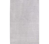 Modern Plain Velour White Rug - 80X150 cm