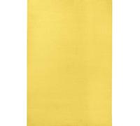 Modern Plain Yellow Rug - Soft Short Pile - 200X280 cm