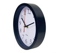 Modern Plastic Wall Clock 20cm Easy Read | Precise quartz sweep, for zero ticking noise, for ideal for sleep, study, work, for battery operated