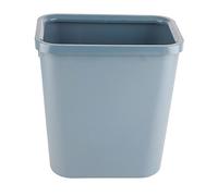 Modern Plastic Waste Paper Bin, 8L Rectangle Waste Bin Thicken Plastic Open Top Trash Can, Waste Bin For living room, kitchen, bathroom (gris)