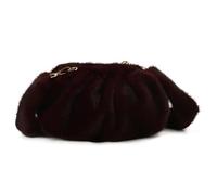 Modern Pleated Furry Plush Purse Lightweight Water Crossbody Bag with Adjustable Belt Strap for Women Girls Pleated Handbag, A, Mass Beauty