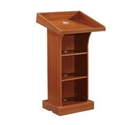 Modern Podium Stand - Minimalist Lectern for Churches & Teachers Portable Recept Desk 63x55x120cm Versatile Pulpit for Presentations & Events