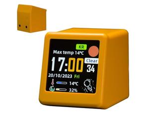 Modern Portable Forecaster - 1 Unit Wireless Indoor Weather Station High Strength Durable Section Division Equipment Material Component Block Hardware Device Accessory Unit Segment