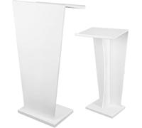 Modern Portable Podium Stand for Church, Classroom, Office, and Restaurant Presentations