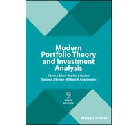 Modern Portfolio Theory and Investment Analysis