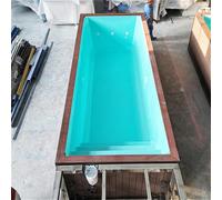 Modern Prefab Container Pool for Backyard - Sleek Inground Material Swimming Pool with Space-Saving Design, Ready-to-Use, Ideal for Homes and Resorts