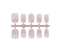 Modern Press On Nails Coffin Design Fashion Stick On Nails Art Decoration For Women And Girls