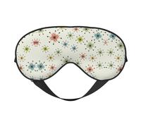 Modern Print Sleep Eye Mask Comfortable with Adjustable Strap Soft Shade Blackout Eye Cover Blindfold