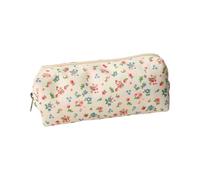 Modern Printed Pen Storage Polyester Waterproof Interior Compact Design for Daily Carry Trendy Pencil Bag