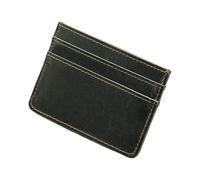 Modern PU Leather Card Holder Compact Wallet Keep Your Securely Stored for Business Essential Daily Use Luxury Case, Dark Green, Mass Beauty
