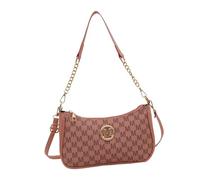 Modern PU Underarm Bag with Distinctive Lettering and Ergonomic Shoulder Strap Elegant Print Satchel for Women Girls Stylish PU Bag