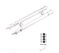 Modern Push Pull Bar Handle, Front Door Handle Set Black Gold White, Heavy Duty Double Door Handle European Style for Barn Door/Sliding Door/Glass Door/Shed Door/Dummy Do(Style-6-60Cm/23.6 Inch)