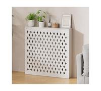 Modern Radiator Cover Cabinet with Diamond Lattice Design - Stylish Heating Shield for Living Room, Bedroom, Kitchen, Hallway - 50x70x20cm (19.7x27.6x7.9in)