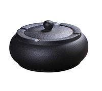 Modern ramic ashtray, Vintage Style Windproof Indoor Cigarette Ashtray AshBedroom Living Room