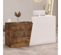 Modern Recept De with AntiScratch Chut Counter for Salon Boutique Cafe & Easy Assembly Retail Front De