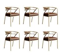 Modern Reception Chair for Waiting Room Restaurant Café Living Room Dining Room - Color 9 Set of 6 Pieces