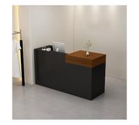 Modern Reception Desk for Office - Elegant Counter Table for Stores & Businesses Contemporary Reception Furniture (L100*W50CM / L39.3*W19.6IN)