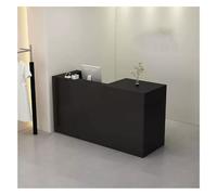 Modern Reception Desk for Office - Elegant Reception Counter for Reception Area Retail Sales Table L100*W50CM (39.3 * 19.6IN) - Perfect for Businesses Durable Design