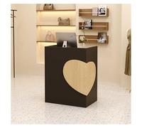 Modern Reception Desk with Drawers, Compact Reception Counter, Office Reception Table, Stylish Entryway Desk, Small Reception Station for Home or Office