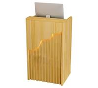 Modern Reception Desk with Lock & Drawer Versatile Office Table for Churches & Classrooms Open Design (A1 80 x 40 cm) - Perfect for Business Use