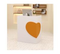 Modern Reception Desk with Lockable Drawer Shop Counter & Front Table 100cm Cash Table for Office and Business Use Stylish Reception Counter Durable & Functional