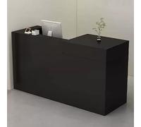 Modern Reception Desk with Retail Counter, Lockable Drawer, Stylish Design, 100 x 50 x 100 cm - Perfect for Businesses and Home Offices, Office Furniture, Contemporary Workspace