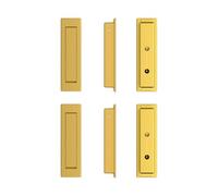 Modern Recessed Cabinet Door Handle Stainless Steel Rustproof Pulls Drawer Knobs Concealed Handles Hardware Enduring Stainless Steel Drawer Handle