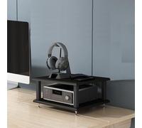 Modern Record Player Stand Multi Layer Console Cabinet for Vinyl Sto Slish Entertainment Unit for Bedroom & Living Room Ste Conent nizer