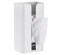 Modern Rectangular Carbon Steel Tissue Holder With Uxcell White Box