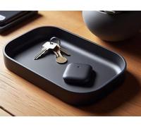 Modern Rectangular Key and Catch All Tray (Matt Dark Green)