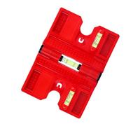 Modern Red Levels Measurement Tool with Night Reflective Surfaces Leveling Instrument Outdoor Activity Levels Easy Carry Reflective