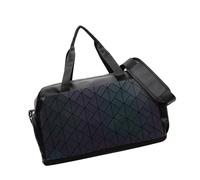 Modern Reflective Effect Oversized Fitness Bag Dedicated Wet Dry Organization Gym Bag Handbag for Workout Gear Storage Business Trip Overnight Sports