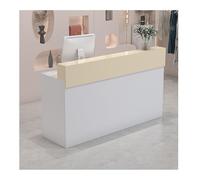 Modern Retail Checkout Counter Table Front Desk Reception Furniture with Lockable Drawer for Lobbies Salons and Retail Stores60cm/23.6in Stylish Receptionist Station