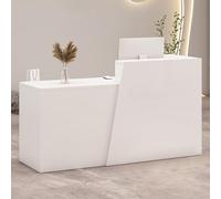 Modern Retail Recept De with AntiScratch Chut Counter for Salon Boutique Cafe Easy Assembly Front De for res