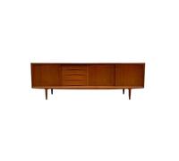 Modern Retro Ma Console 210x45x80cm - Multi-functal Solid Wood o-visual Cabinet Nordic Sle TV Sideboard for Living Room & Bedroom Second-hand Fur