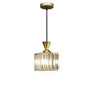 Modern Retro Square Glass Pendant Light Vintage Farmhouse Adjustable Cords Modern Glass Hanging Lighting Fixture for Kitchen Island Bedroom Bedside Corri