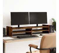 Modern Riser Monitor Stand Office Computer Display Shelf Organiser Unit vidaXL