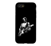 Modern Robot Guitarist Sci-Fi Music A.I. Design Case for iPhone SE (2020) / 7/8
