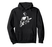 Modern Robot Guitarist Sci-Fi Music A.I. Design Pullover Hoodie