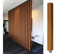 Modern Room Divider - DIY Floor to Ceiling Design for Doorway & Studio Apartments Easy Install & Removal Stylish Square Wall Partition for Space Management