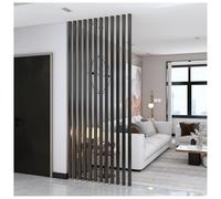 Modern Room Divider Floor-to-Ceiling 6 pcs 165cm/64.9in Stylish Partition Screen for Home Décor Freestanding Privacy Separator Simple Interior Design Solution