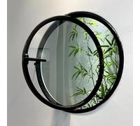 Modern Rotating Round WindowAluminum & Tempered GlassStylish Ventilation SolutionIdeal for Sheds & Contemporary Homes