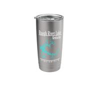 Modern Rough River Lake, Kentucky Stainless Steel Insulated Tumbler