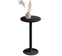 Modern Round Bar Table Set - Independent Metal Dining Table for Indoor/Outdoor Use Elegant Snack & Tea Table Compact Side Table/Coffee Table (48x)