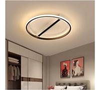 Modern Round Ceiling Lamp Simple Indoor Light LED Smart Remote Control Dimming Compatible with Study Room Bedroom Living, Luxury