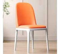 Modern Round Dining Table Set with 4 Stylish Chairs 80cm Kitchen & Dining Room Conference Table Chic Furniture for Home Décor & Living Room