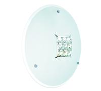 Ceiling Light Silver Horizon Chrome 300mm Searchlight 2198-32