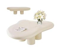 Modern Round Glass Coffee Table with Storage Basket - 2-Tier Tea Table on Caster Wheels for Living Room & Home Office - Stylish & Functional Furniture Piece